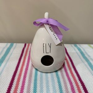 Rae Dunn Fly Birdhouse Double-sided